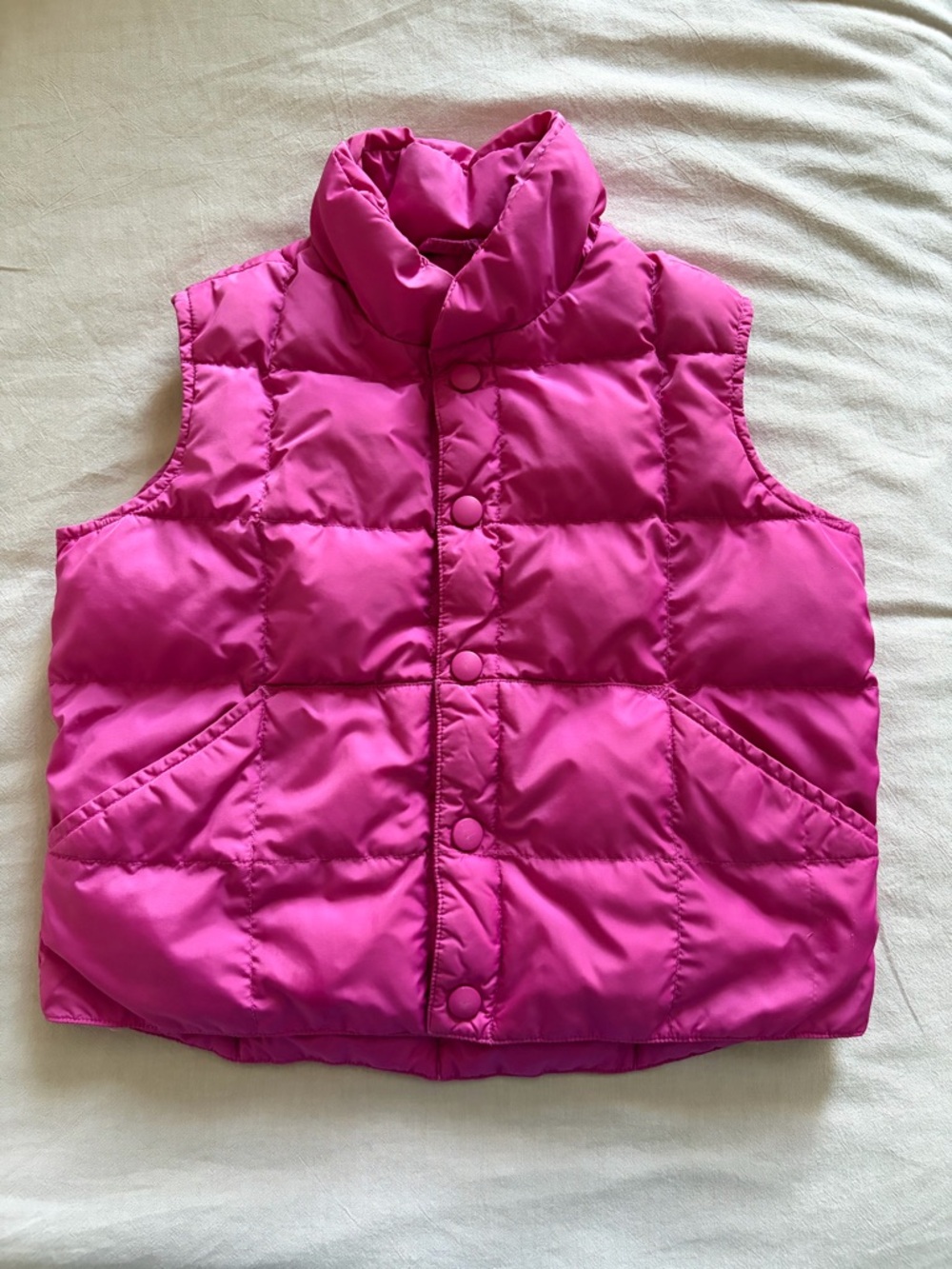 Lands' End Girls' Puffer Vest — Down-filled